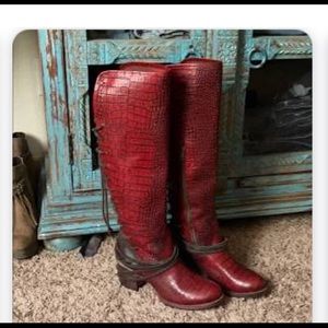 Freebird Leather knee high boots